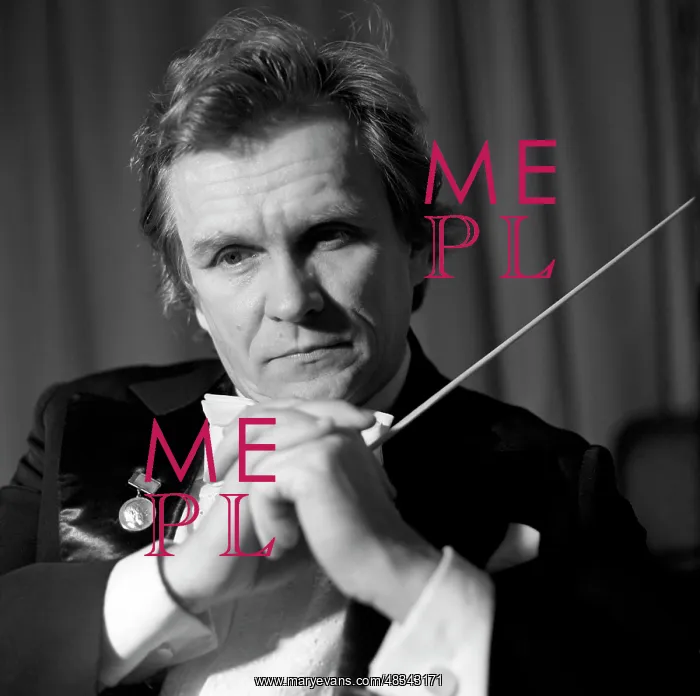 : Soviet conductor Vladimir Fedoseyev, 1981 : Soviet conductor Vladimir Fedoseyev, 1981