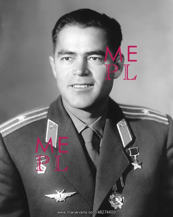 : Soviet cosmonaut Andrian Nikolayev, 1962 : Soviet cosmonaut Andrian Nikolayev, 1962
