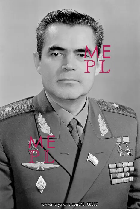 : Soviet cosmonaut Andrian Nikolayev, 1970 : Soviet cosmonaut Andrian Nikolayev, 1970