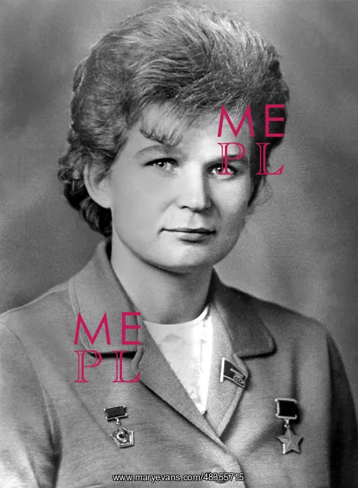 : Soviet cosmonaut Valentina Tereshkova, 1968 : Soviet cosmonaut Valentina Tereshkova, 1968