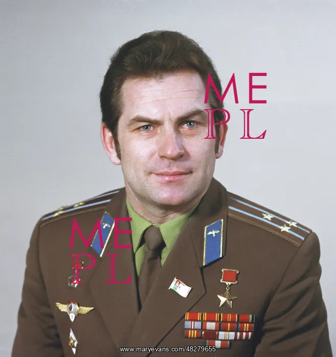 : Soviet cosmonaut Vladimir Kovalyonok, 1981 : Soviet cosmonaut Vladimir Kovalyonok, 1981