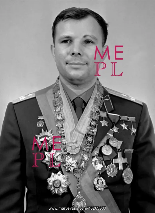 : Soviet cosmonaut Y.A. Gagarin : Soviet cosmonaut Y.A. Gagarin