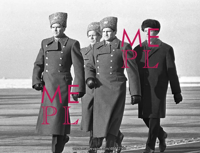 : Soviet cosmonauts Shatalov, Volynov, Khrunov and : Soviet cosmonauts Shatalov, Volynov, Khrunov and