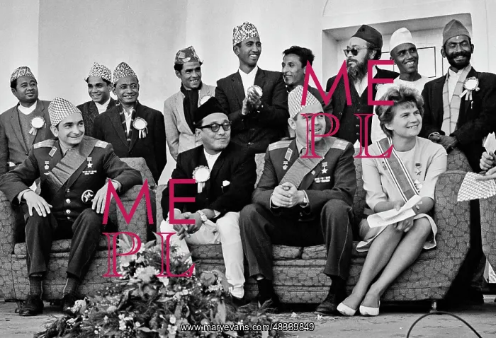 : Soviet cosmonauts visit Nepal : Soviet cosmonauts visit Nepal