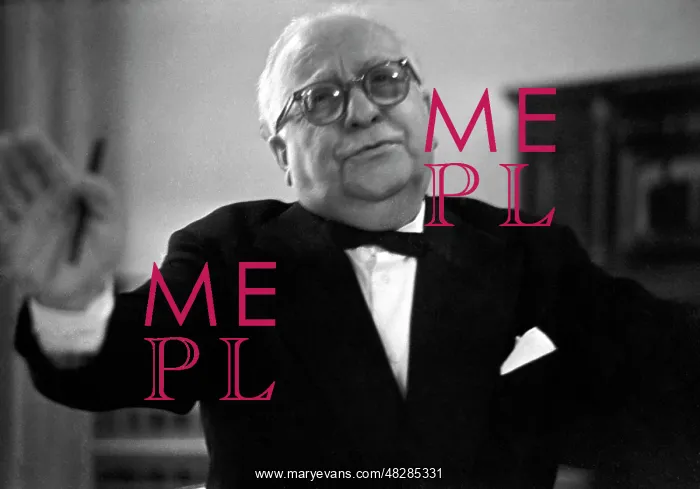 : Soviet director Ruben Simonov, 1960 : Soviet director Ruben Simonov, 1960