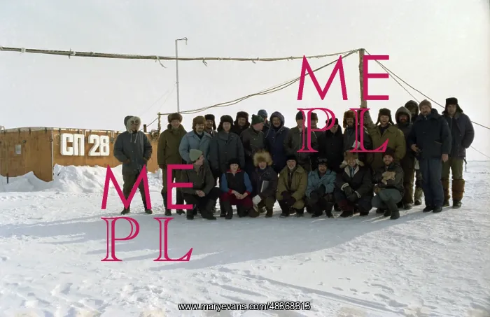: At Soviet Drifting Ice Station North Pole 28 : At Soviet Drifting Ice Station North Pole 28