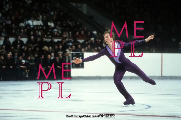: Soviet figure skater Alexander Fadeyev, 1982 : Soviet figure skater Alexander Fadeyev, 1982