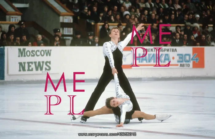 : Soviet figure skaters Irina Vorobyova and Igor : Soviet figure skaters Irina Vorobyova and Igor