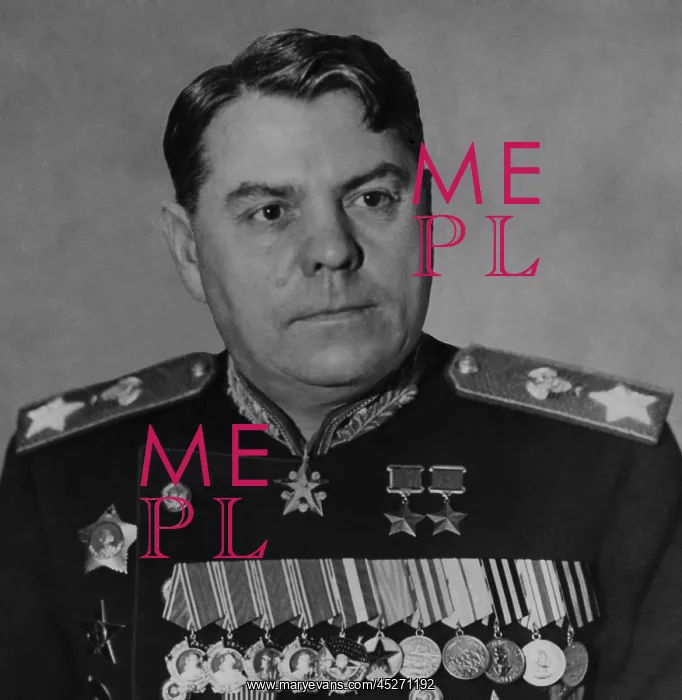 : Soviet General Alexander M. Vasilevsky, Deputy : Soviet General Alexander M. Vasilevsky, Deputy