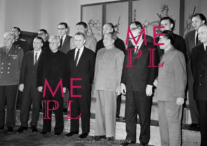 : Soviet government delegation in Beijing, 1965 : Soviet government delegation in Beijing, 1965