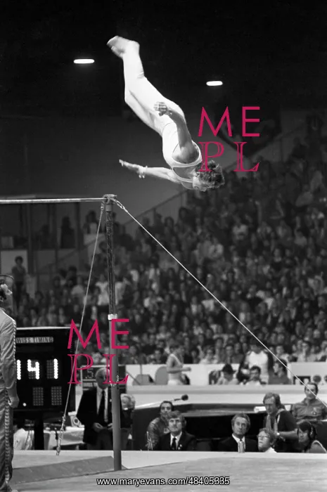 : Soviet gymnast Alexander Dityatin, 1980 : Soviet gymnast Alexander Dityatin, 1980