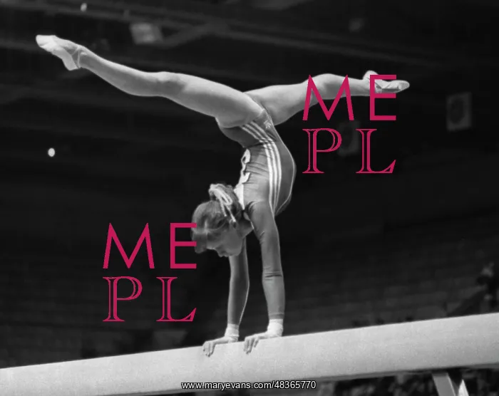 : Soviet gymnast Elena Mukhina : Soviet gymnast Elena Mukhina
