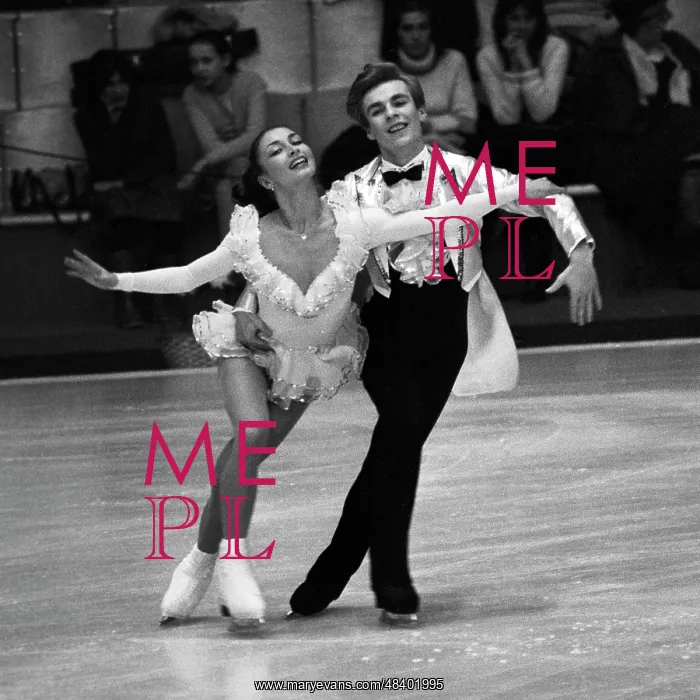 : Soviet ice dancers Maya Usova and Alexander Zhulin, 1986 : Soviet ice dancers Maya Usova and Alexander Zhulin, 1986