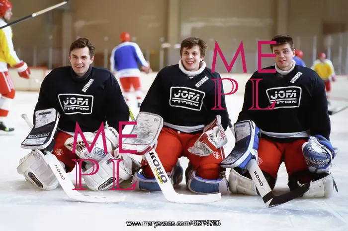 : Soviet ice-hockey goalkeepers, 1992 : Soviet ice-hockey goalkeepers, 1992
