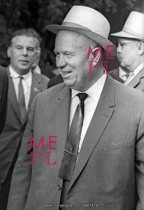 : Soviet leader N. Khrushchev : Soviet leader N. Khrushchev