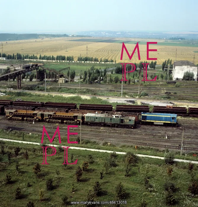 : Soviet Lebedinsky GOK iron ore mining plant, 1982 : Soviet Lebedinsky GOK iron ore mining plant, 1982