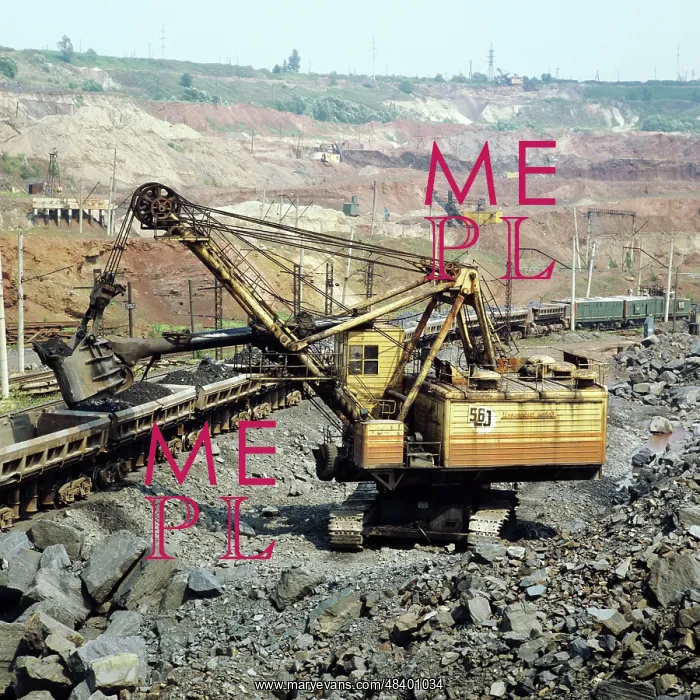 : Soviet Lebedinsky GOK plant iron ore mine, 1982 : Soviet Lebedinsky GOK plant iron ore mine, 1982