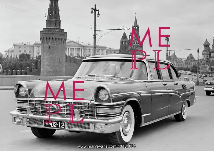 : Soviet limousine ZiL-111, 1967 : Soviet limousine ZiL-111, 1967