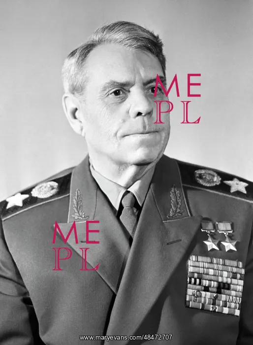 : Soviet Marshal Alexander Vasilevsky, 1965 : Soviet Marshal Alexander Vasilevsky, 1965