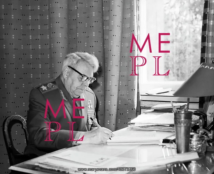 : Soviet Marshal Alexander Vasilevsky, 1970 : Soviet Marshal Alexander Vasilevsky, 1970