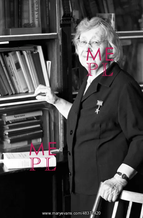 : Soviet mathematician Pelageya Kochina, 1989 : Soviet mathematician Pelageya Kochina, 1989
