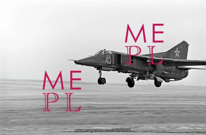 : Soviet Mikoyan-Gurevich MiG-27 fighter bomber, 1979 : Soviet Mikoyan-Gurevich MiG-27 fighter bomber, 1979