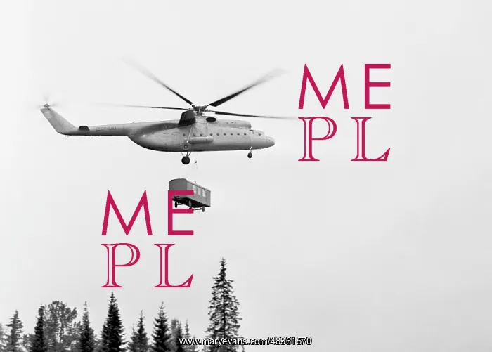 : Soviet Mil Mi-6 helicopter carrying cabin for : Soviet Mil Mi-6 helicopter carrying cabin for