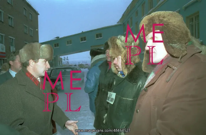 : Soviet miners strike in Vorkuta, 1989 : Soviet miners strike in Vorkuta, 1989