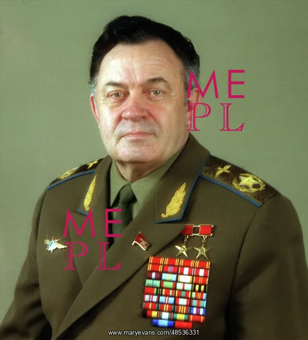 : Soviet minister of civil aviation Boris Bugayev, 1984 : Soviet minister of civil aviation Boris Bugayev, 1984