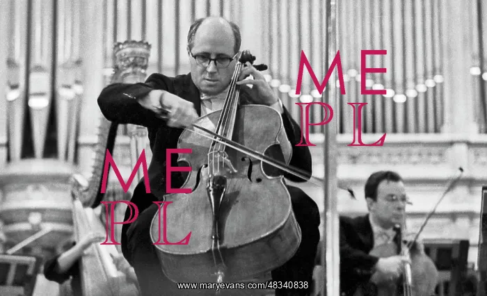 : Soviet musician M. Rostropovich : Soviet musician M. Rostropovich