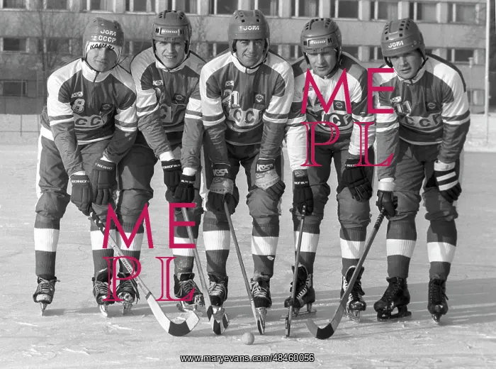  : Soviet national bandy team players, 1987