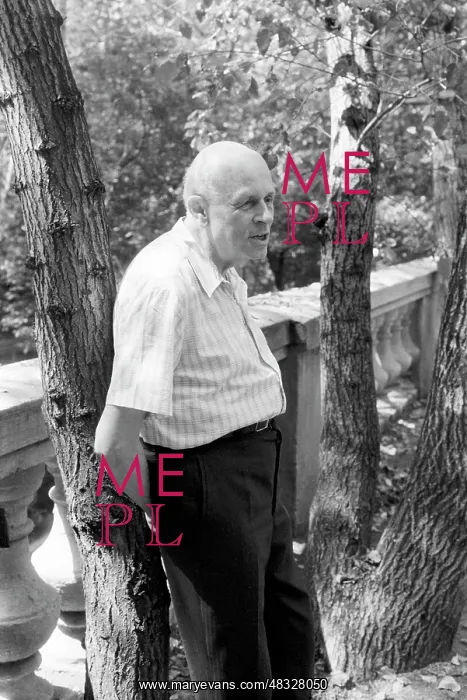 : Soviet nuclear physicist Andrei Sakharov, 1988 : Soviet nuclear physicist Andrei Sakharov, 1988