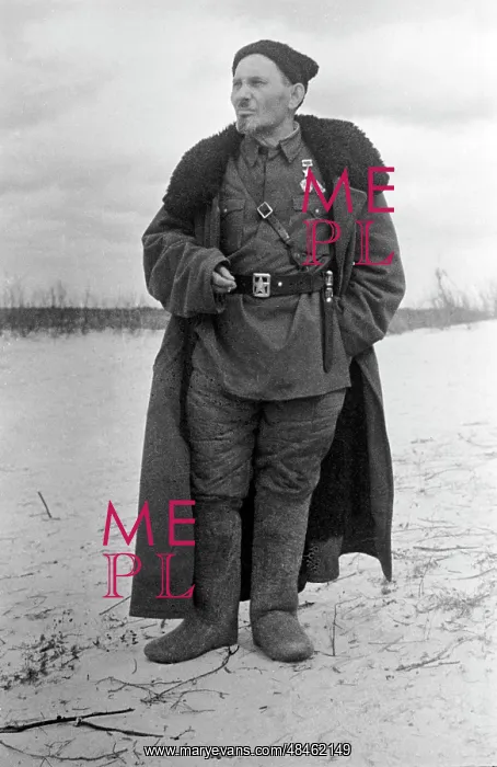: Soviet partisan leader S. Kovpak : Soviet partisan leader S. Kovpak