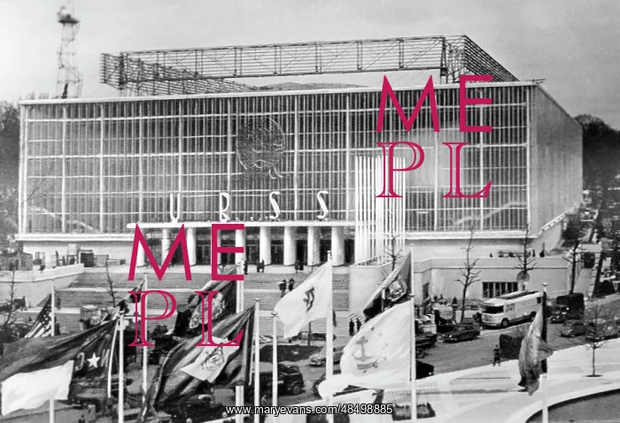 : Soviet Pavilion at Brussels World Fair : Soviet Pavilion at Brussels World Fair
