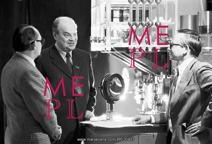 : Soviet physicist Nikolay Basov, 1982 : Soviet physicist Nikolay Basov, 1982