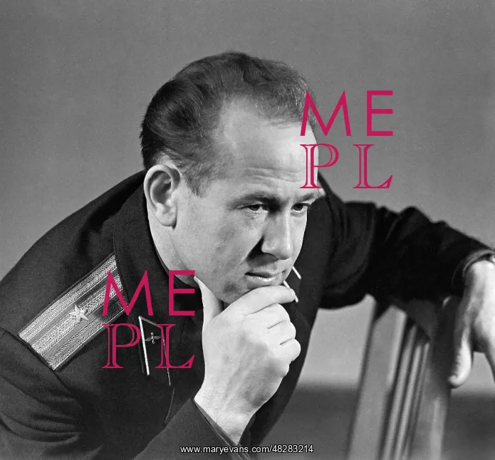 : Soviet pilot A.A. Leonov : Soviet pilot A.A. Leonov