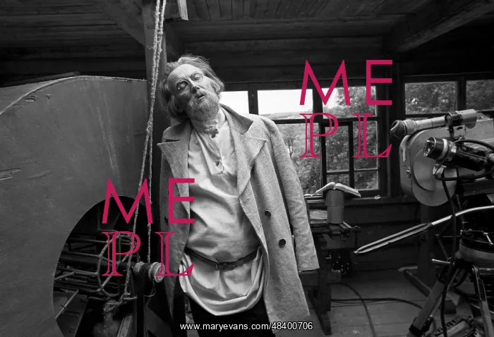 : Soviet poet Yevgeny Yevtushenko on location for : Soviet poet Yevgeny Yevtushenko on location for