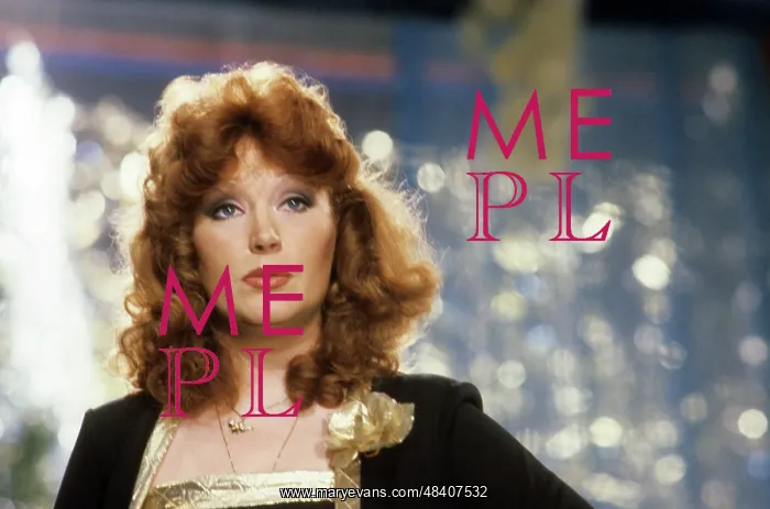 : Soviet pop singer Alla Pugacheva in Little Blue : Soviet pop singer Alla Pugacheva in Little Blue