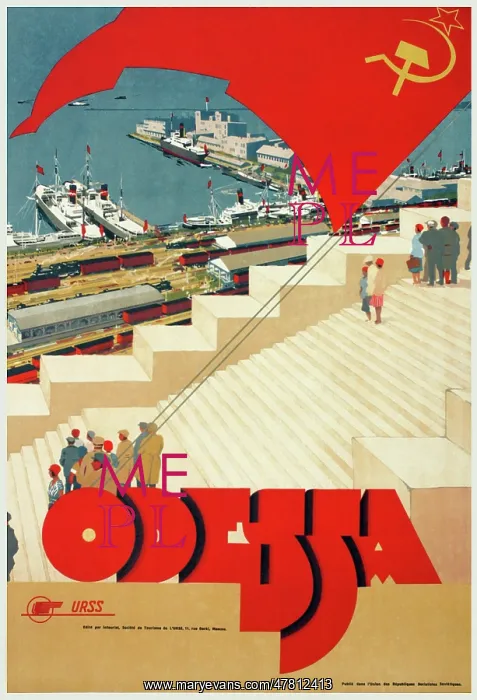: Soviet Poster, Odessa : Soviet Poster, Odessa
