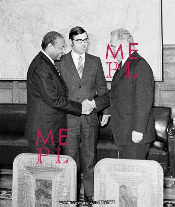 : Soviet Premier Alexei Kosygin and UNESCO General : Soviet Premier Alexei Kosygin and UNESCO General