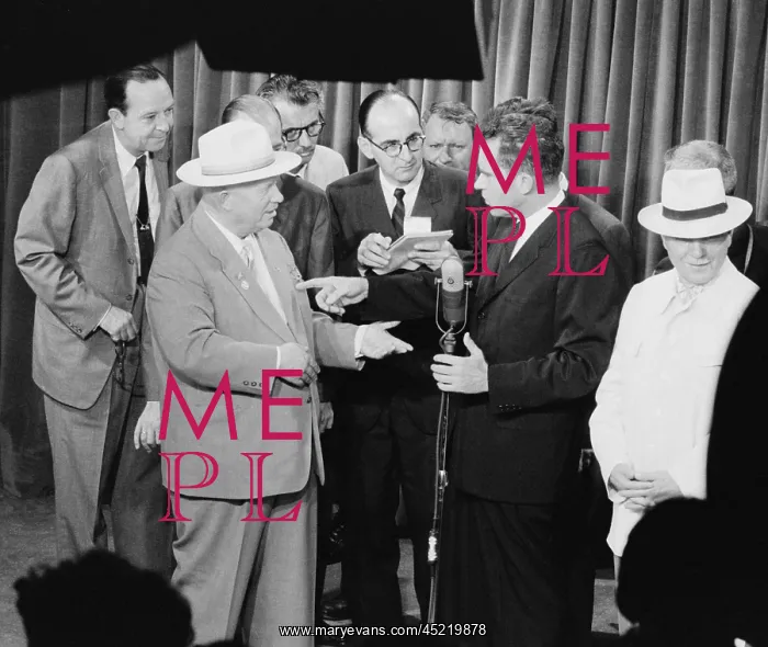: Soviet Premier Khrushchev and Vice President ? : Soviet Premier Khrushchev and Vice President ?
