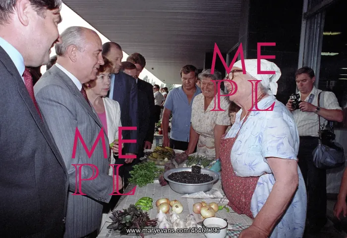: Soviet President Gorbachev visit Stavropol Territory, 1990 : Soviet President Gorbachev visit Stavropol Territory, 1990