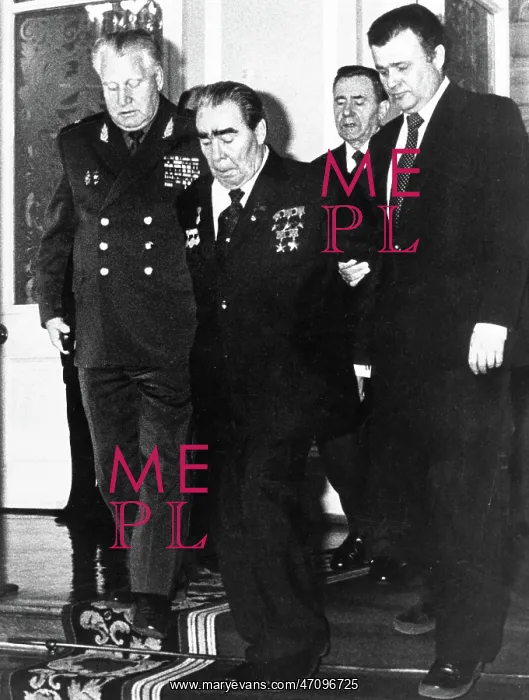 : Soviet President Leonid Brejnev : Soviet President Leonid Brejnev