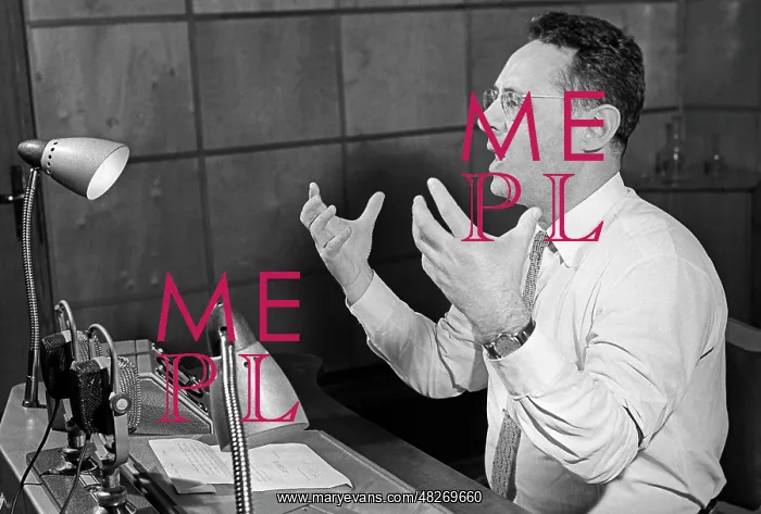 : Soviet radio announcer Yu.Levitan : Soviet radio announcer Yu.Levitan