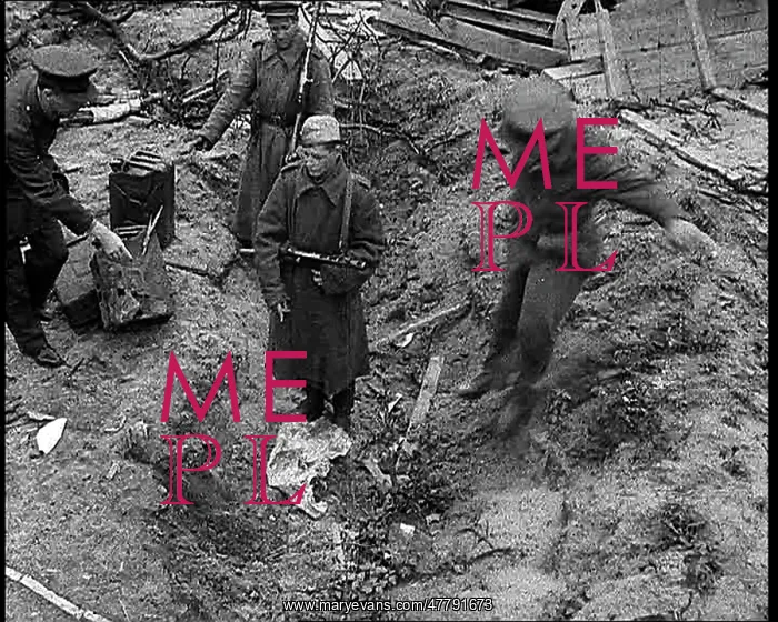 : Soviet Soldiers Disposing of the Rags From : Soviet Soldiers Disposing of the Rags From