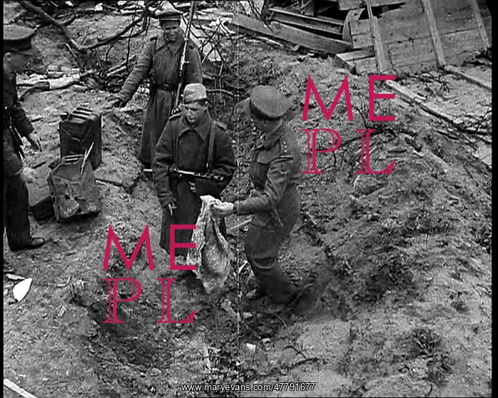 : Soviet Soldiers Disposing of the Rags From : Soviet Soldiers Disposing of the Rags From