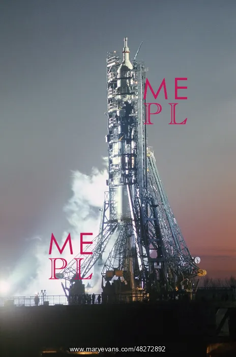: Soviet Soyuz-U rocket carrying Soviet Soyuz-28 : Soviet Soyuz-U rocket carrying Soviet Soyuz-28