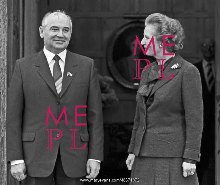 : Soviet statesman Gorbachev and United Kingdom : Soviet statesman Gorbachev and United Kingdom