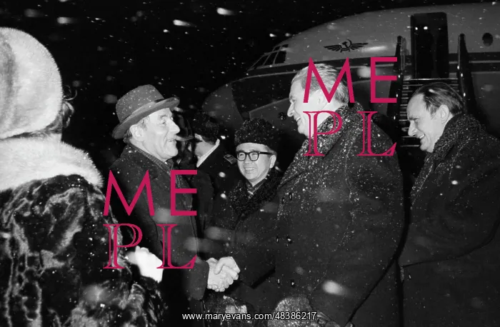 : Soviet statesman Mikhail Solomentsev returns to USSR : Soviet statesman Mikhail Solomentsev returns to USSR