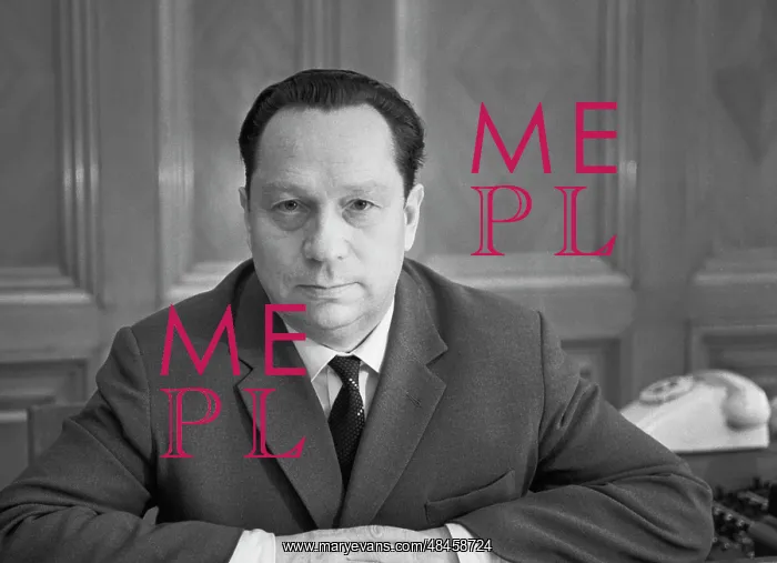 : Soviet statesman V. Promyslov : Soviet statesman V. Promyslov